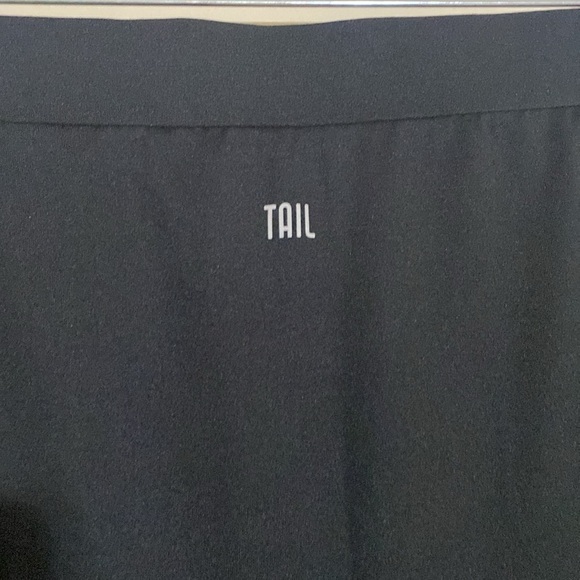 Tail Black Skirted Leggings women XL performance yoga outdoors hiking camp soft - Picture 4 of 6